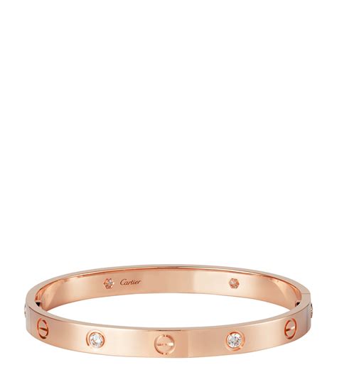 cartier bracelet rose gold|cartier rose gold bracelet price.